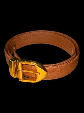 Louis Vuitton Leather Belt Made in Italy size 110